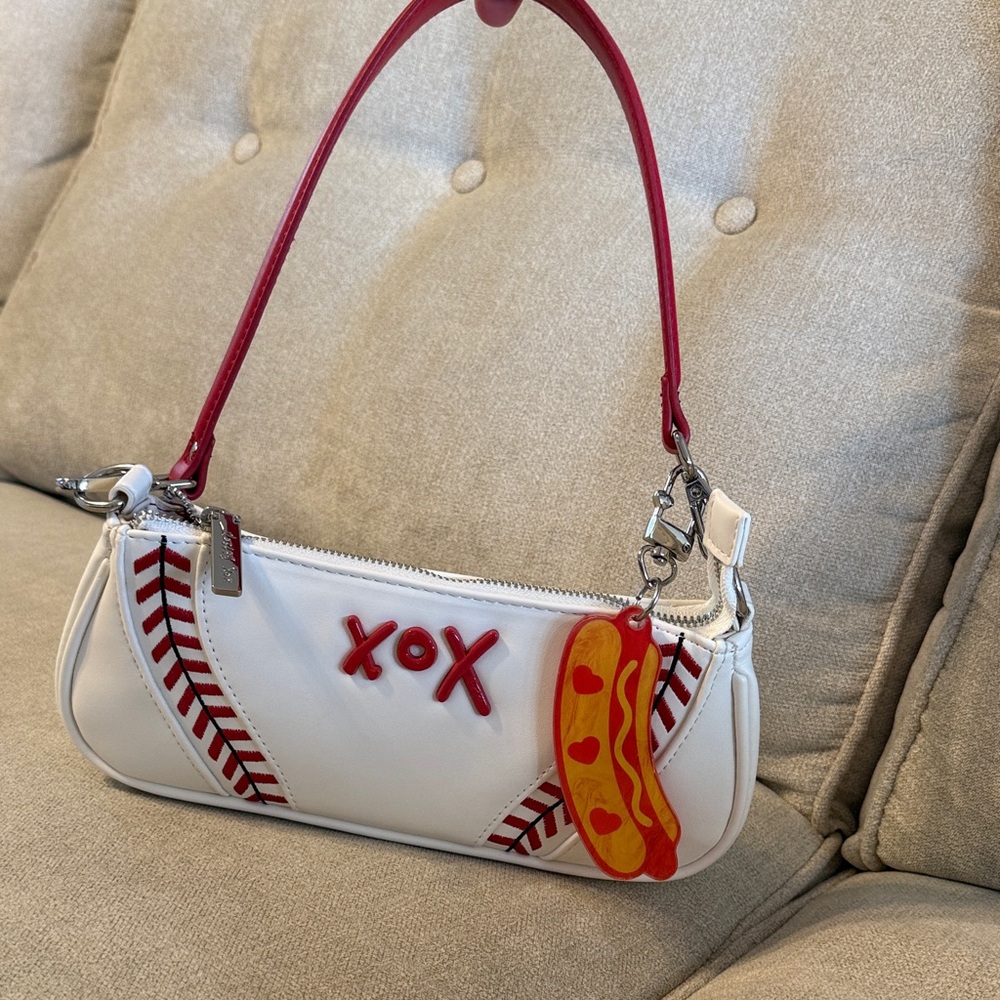 Betsey Johnson Baseball Purse ⚾️🌭❤️